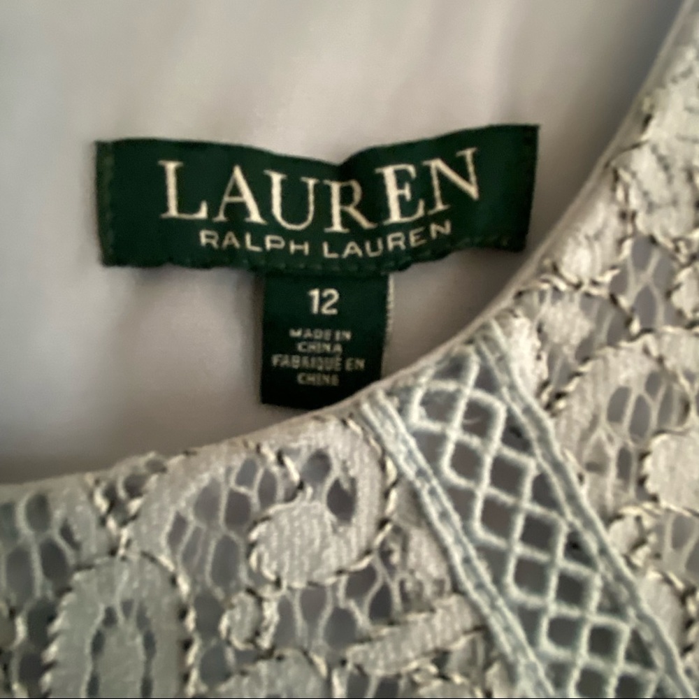 LAUREN RALPH LAUREN Lace Drop-Waist Dress - Picture 6 of 13
